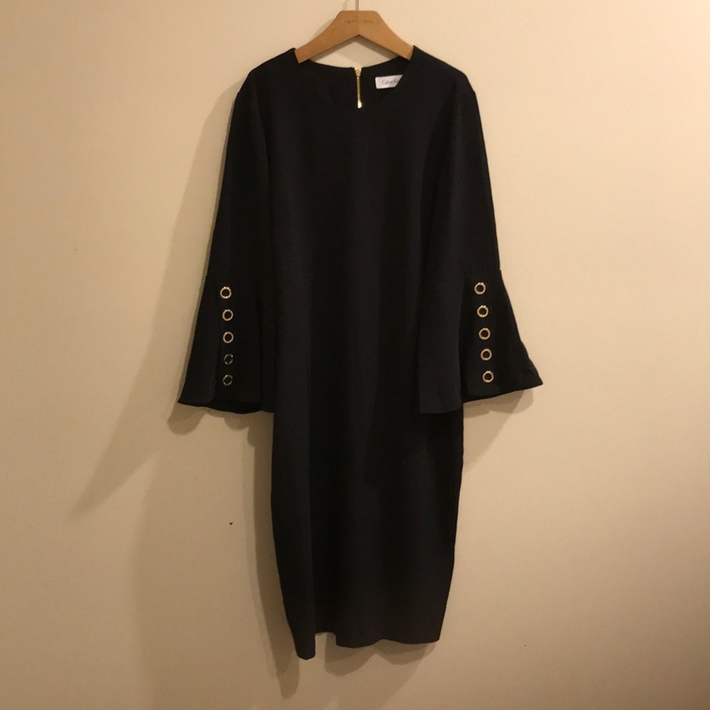 Women CalvinKlein”S”black dress.Chic/Classy/NEW💕